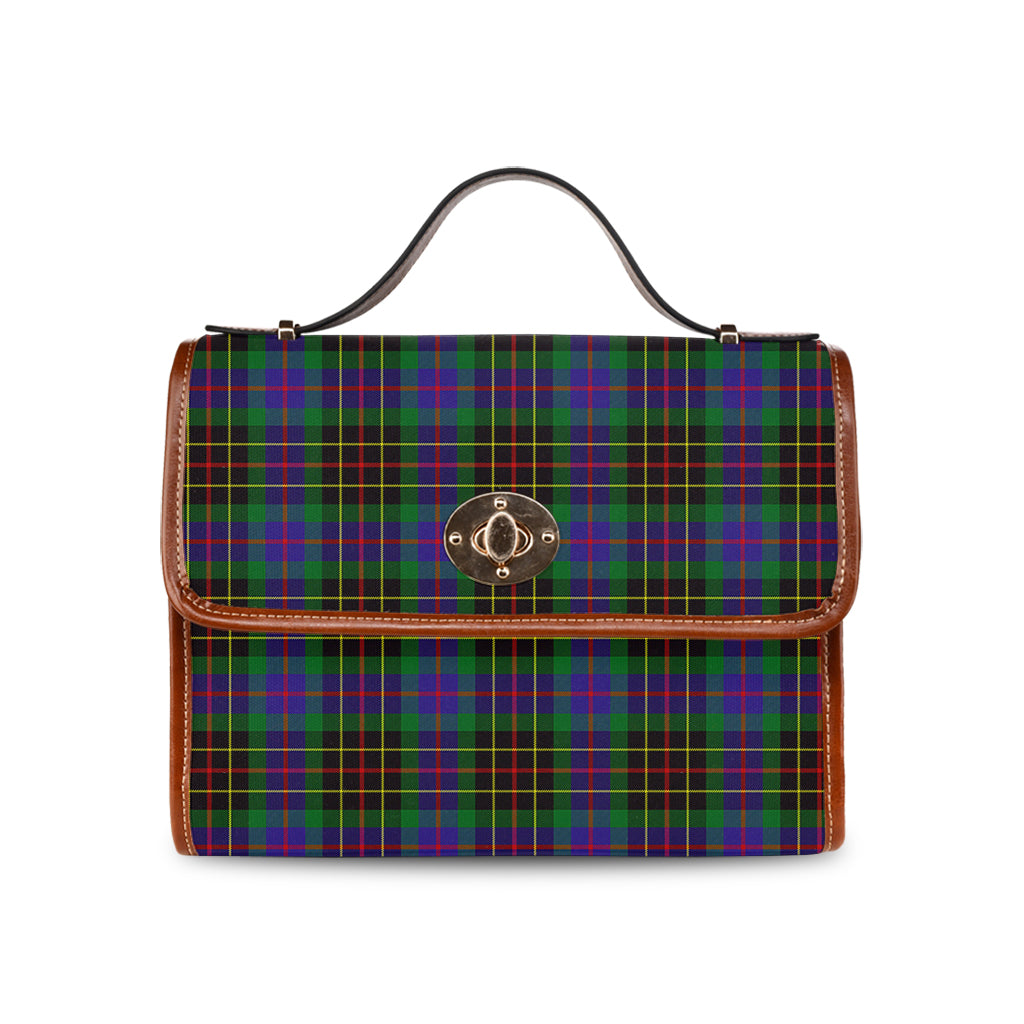 Brodie Hunting Modern Tartan Leather Strap Waterproof Canvas Bag - Tartanvibesclothing