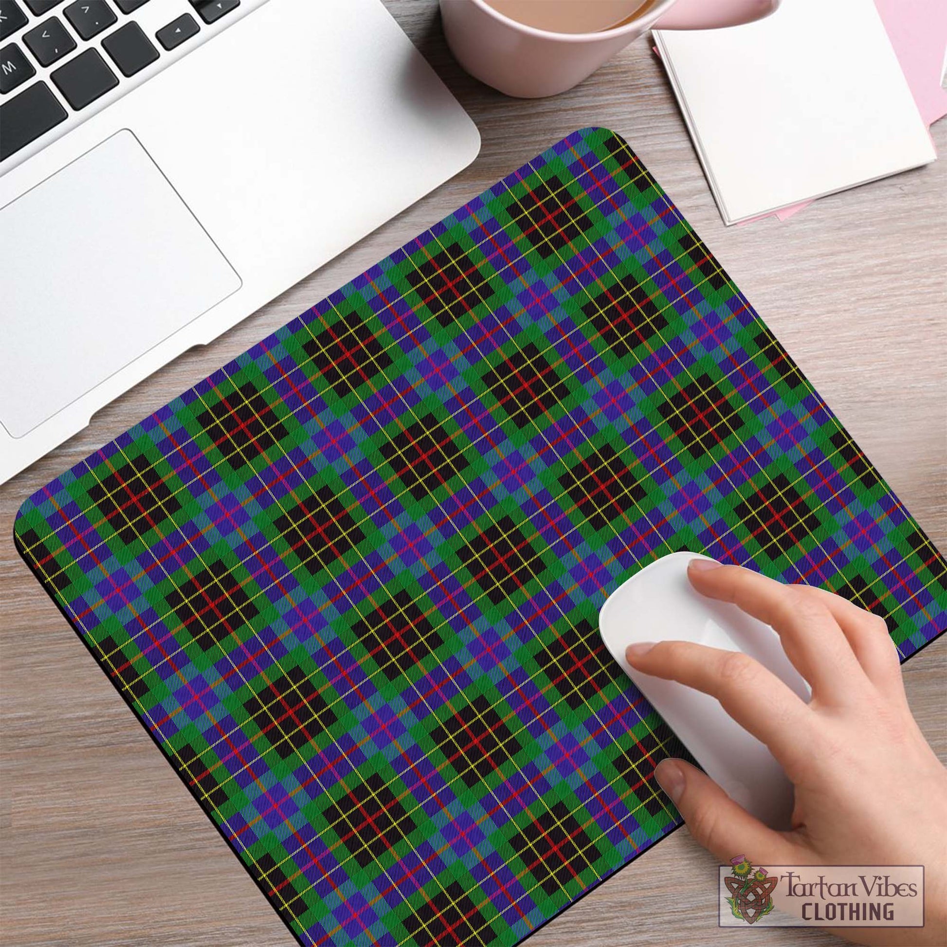 Tartan Vibes Clothing Brodie Hunting Modern Tartan Mouse Pad