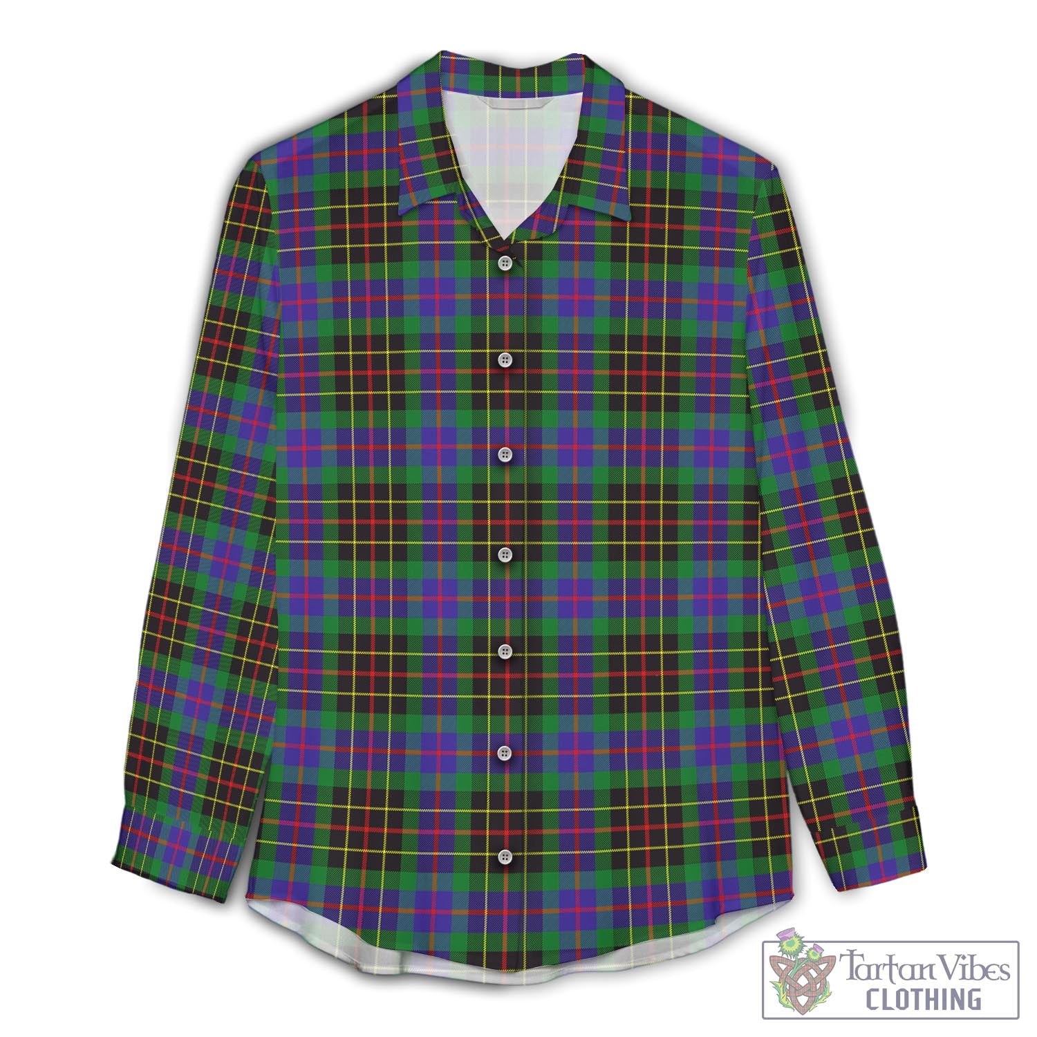 Brodie Hunting Modern Tartan Womens Casual Shirt