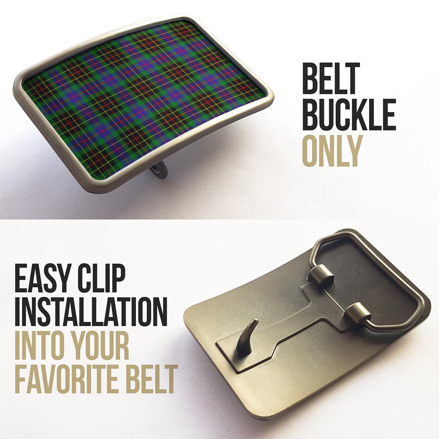 Brodie Hunting Modern Tartan Belt Buckles - Tartan Vibes Clothing