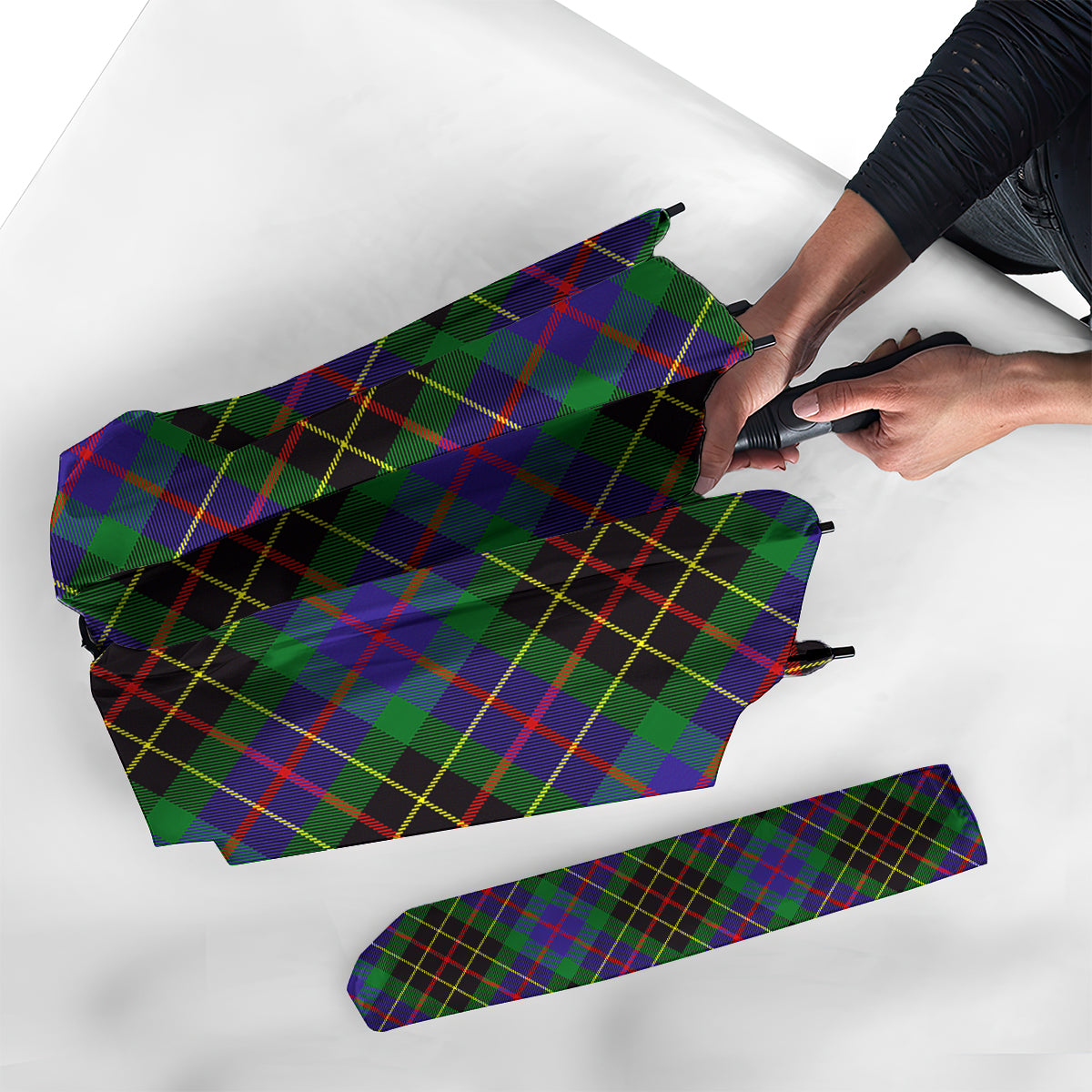 Brodie Hunting Modern Tartan Umbrella - Tartanvibesclothing