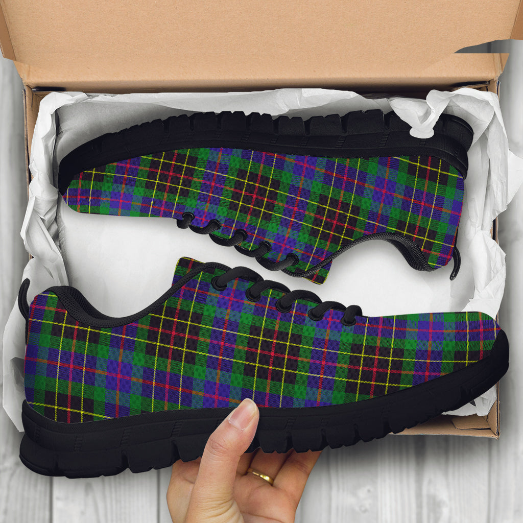 Brodie Hunting Modern Tartan Sneakers - Tartan Vibes Clothing