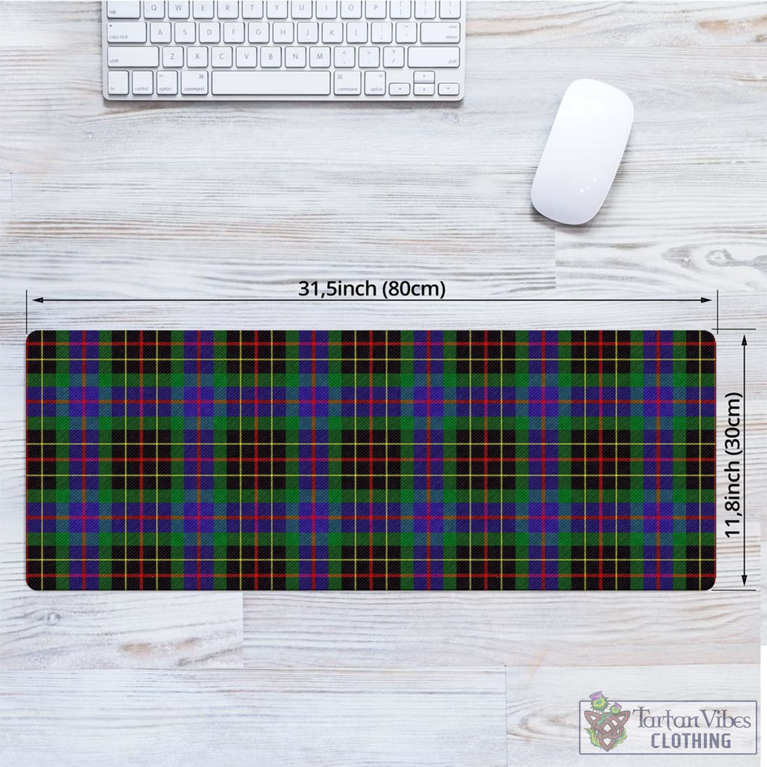 Tartan Vibes Clothing Brodie Hunting Modern Tartan Mouse Pad