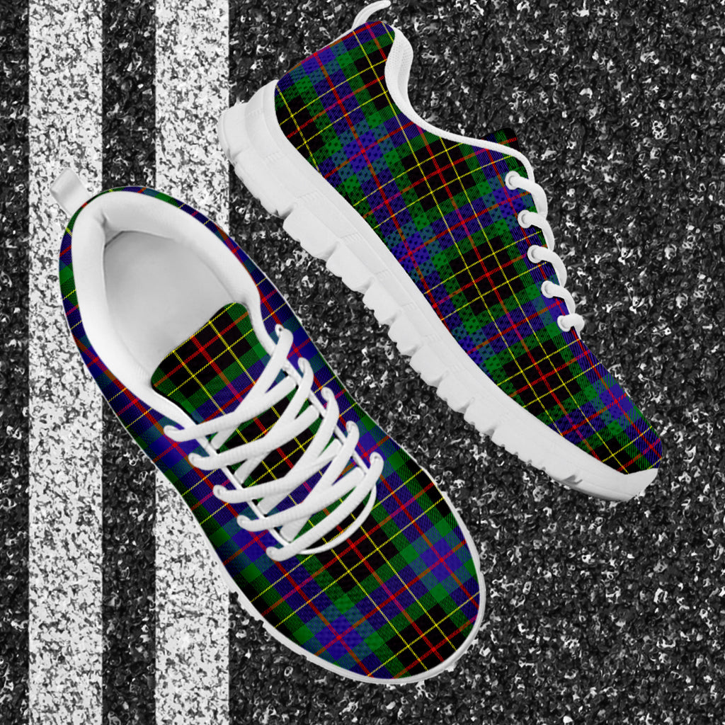 Brodie Hunting Modern Tartan Sneakers - Tartan Vibes Clothing