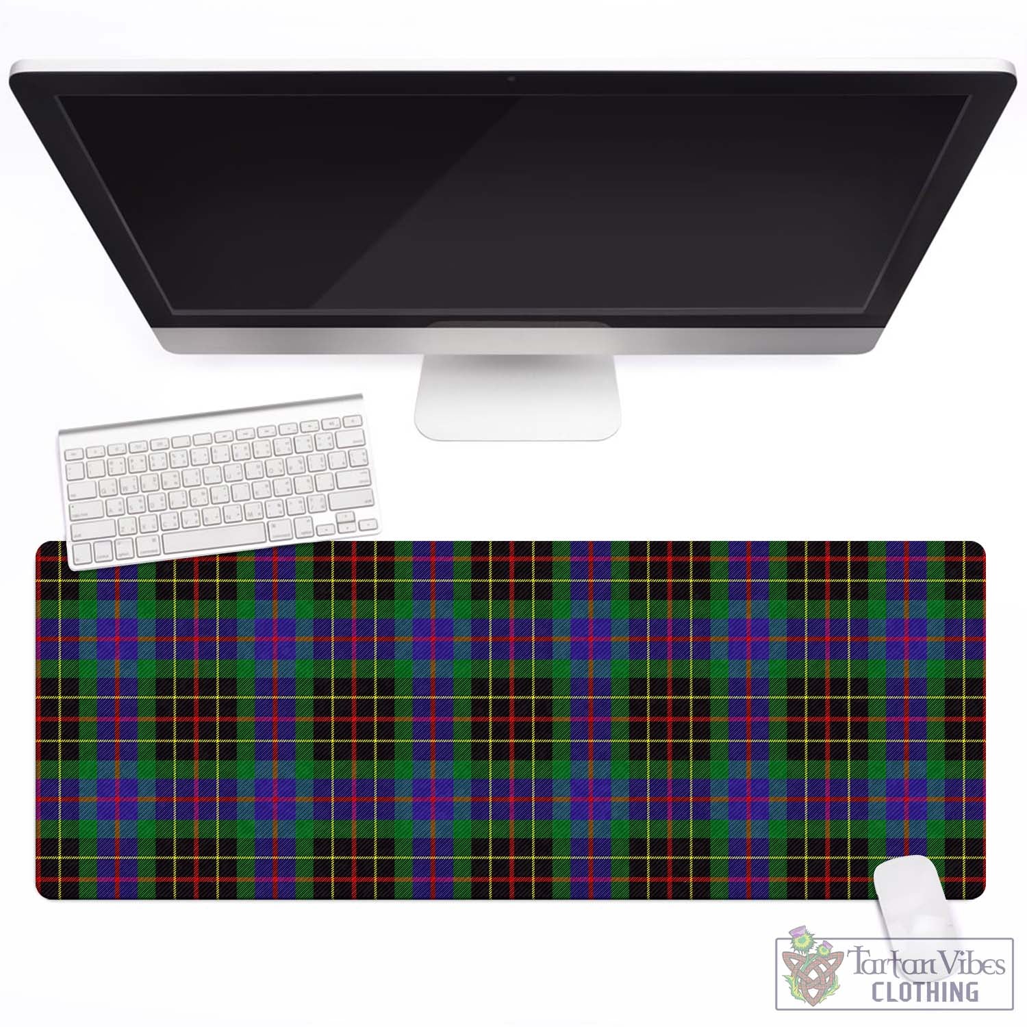 Tartan Vibes Clothing Brodie Hunting Modern Tartan Mouse Pad