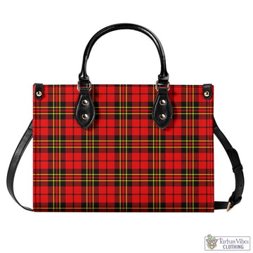 Brodie Modern Tartan Luxury Leather Handbags