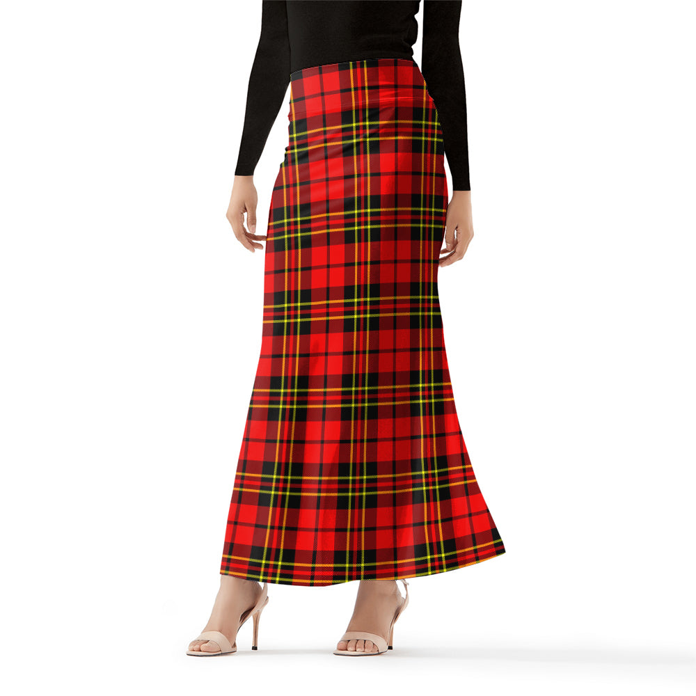Brodie Modern Tartan Womens Full Length Skirt Female - Tartanvibesclothing