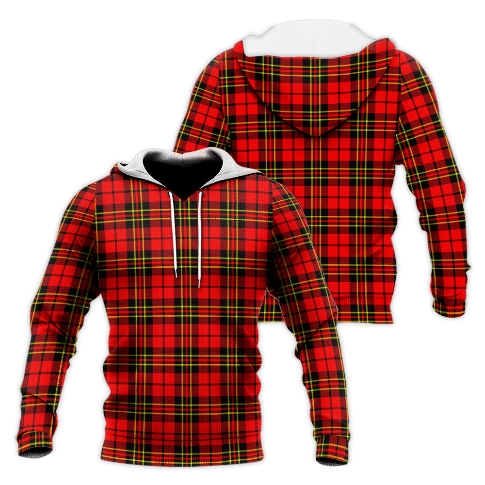 Brodie Modern Tartan Knitted Hoodie Unisex Knitted Hoodie - Tartanvibesclothing