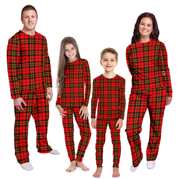 Brodie Modern Tartan Pajamas Family Set