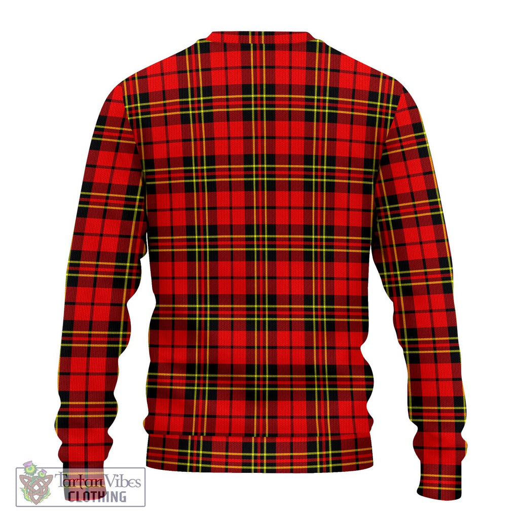 Brodie Modern Tartan Knitted Sweater with Family Crest DNA In Me Style - Tartanvibesclothing Shop