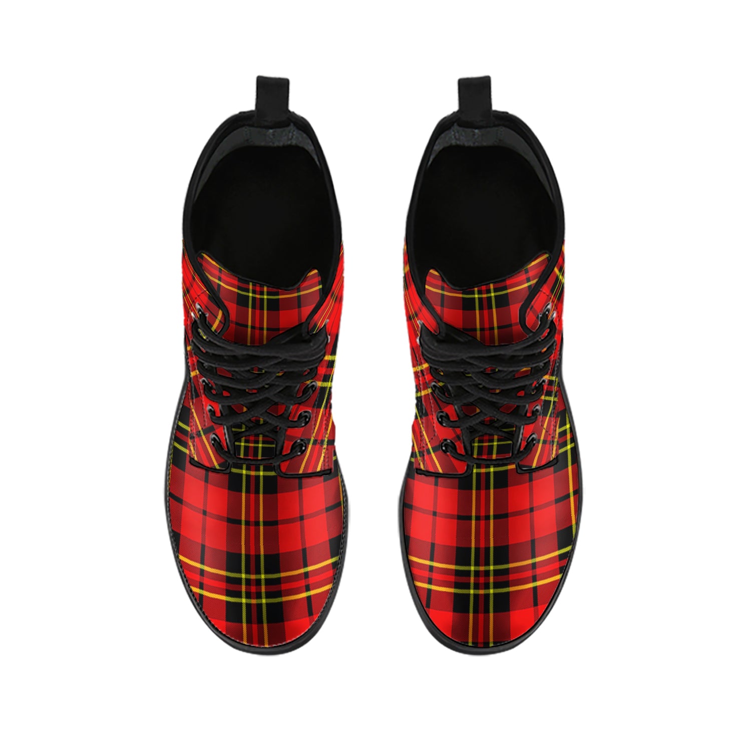 Brodie Modern Tartan Leather Boots - Tartanvibesclothing