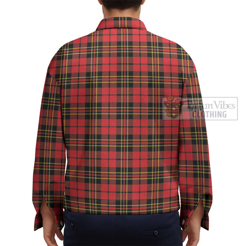 Brodie Modern Tartan Unisex Lapel Cotton Jacket - Tartan Vibes Clothing