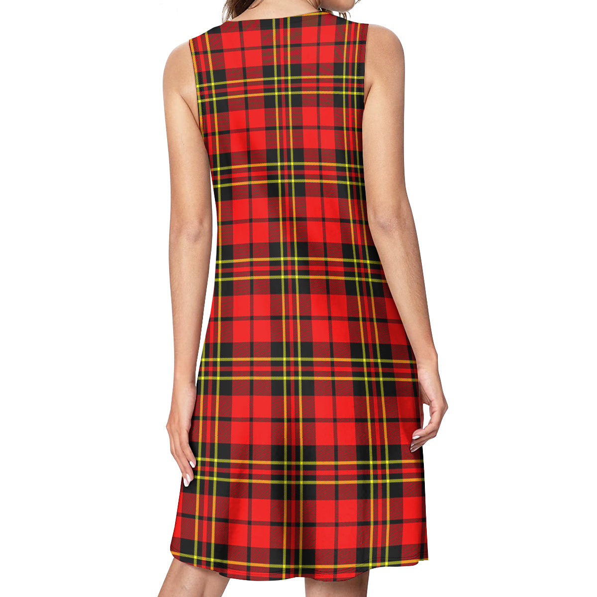 Brodie Modern Tartan Womens Casual Dresses - Tartanvibesclothing