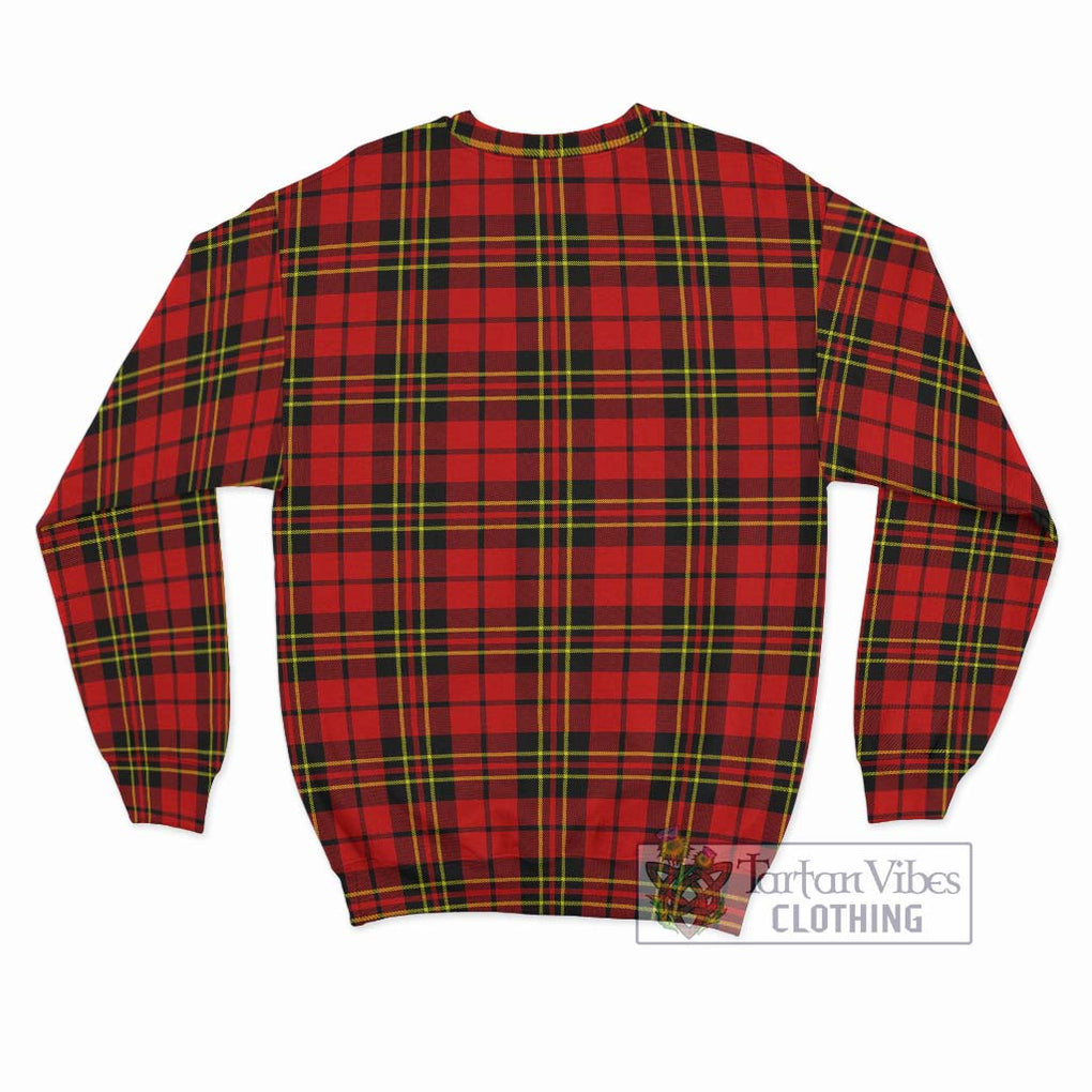 Brodie Modern Tartan Sweatshirt with Family Crest DNA In Me Style - Tartanvibesclothing Shop