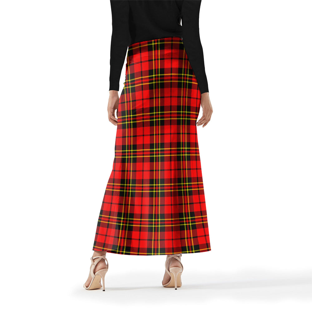 Brodie Modern Tartan Womens Full Length Skirt - Tartanvibesclothing
