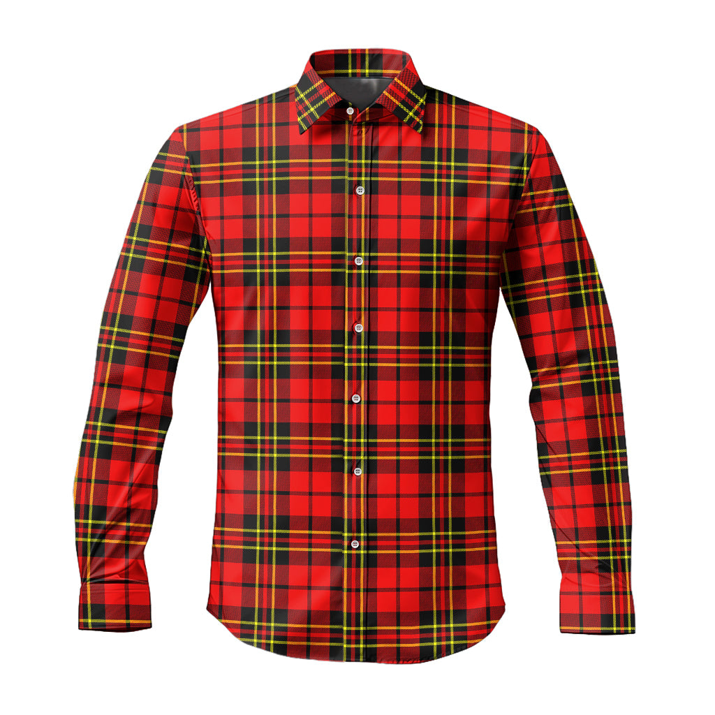 Brodie Modern Tartan Long Sleeve Button Up Shirt - Tartanvibesclothing