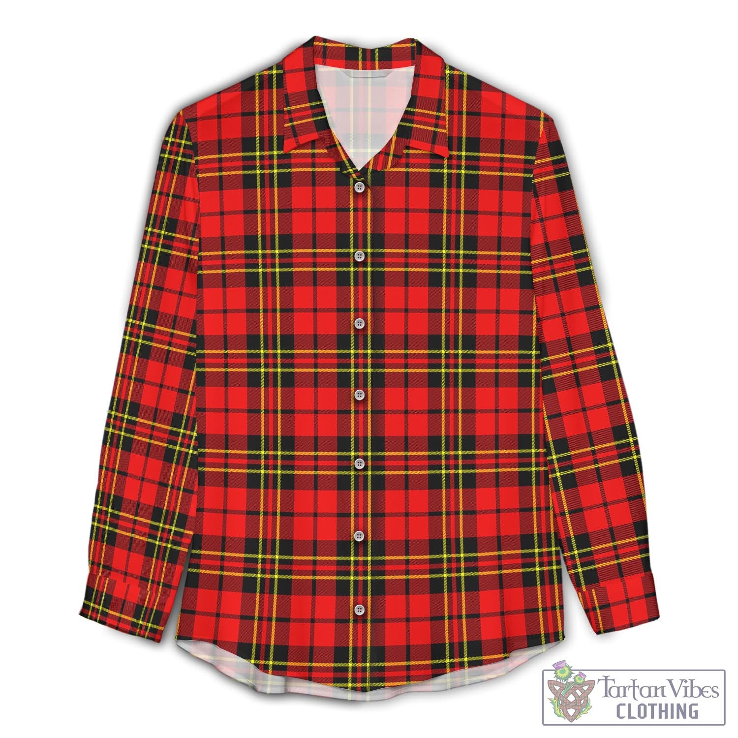 Brodie Modern Tartan Womens Casual Shirt