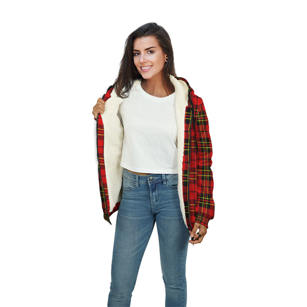 Brodie Modern Tartan Sherpa Hoodie - Tartanvibesclothing