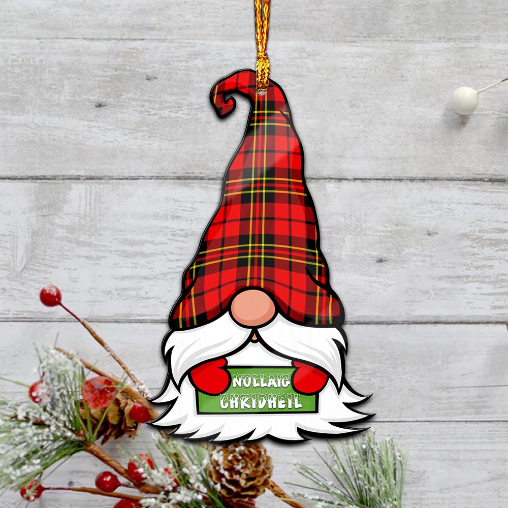 Brodie Modern Gnome Christmas Ornament with His Tartan Christmas Hat - Tartan Vibes Clothing