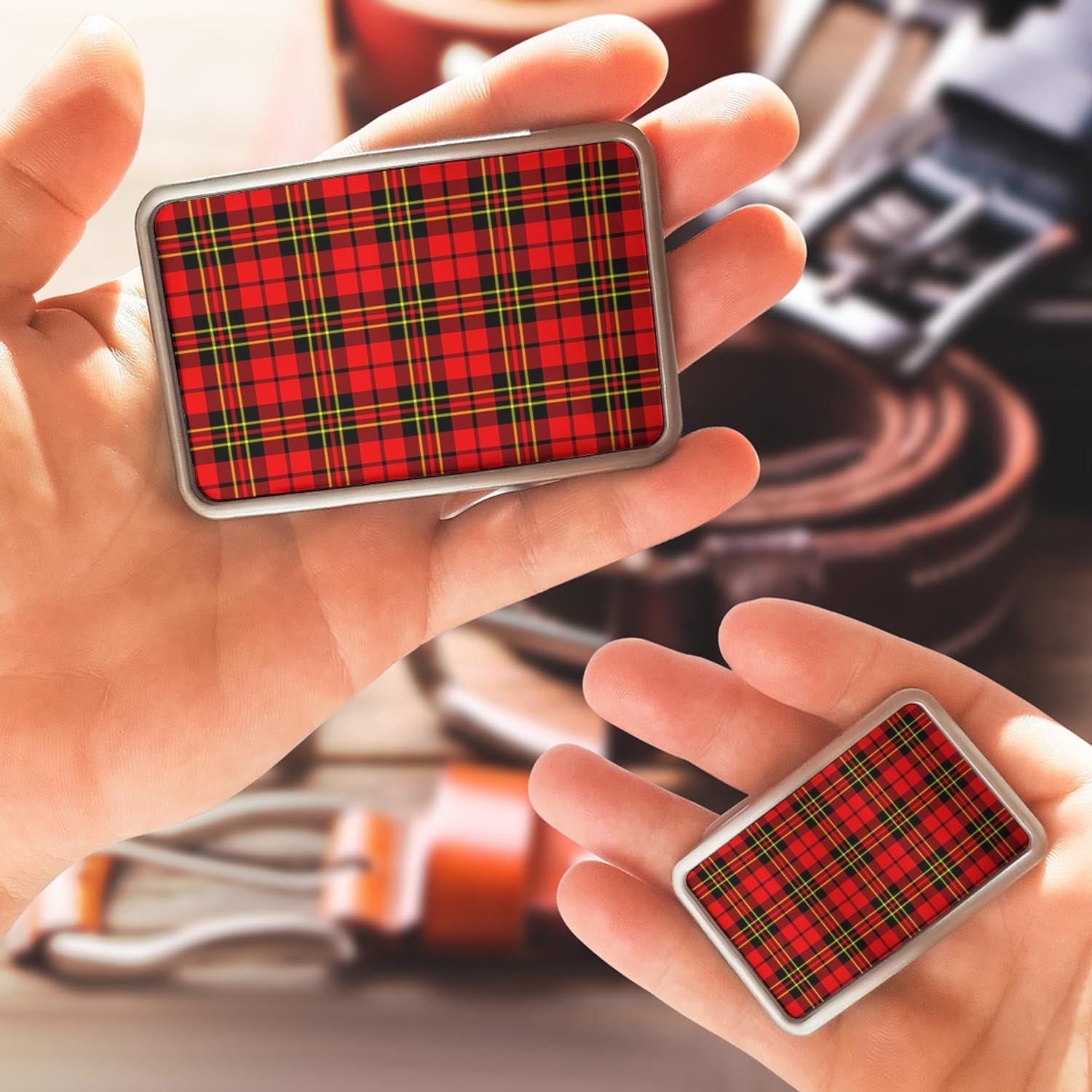 Brodie Modern Tartan Belt Buckles - Tartanvibesclothing