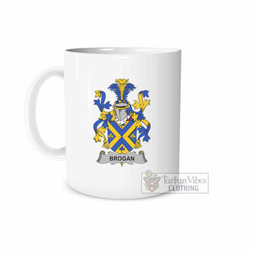 Brogan Irish Clan Coat of Arms Ceramic Mug