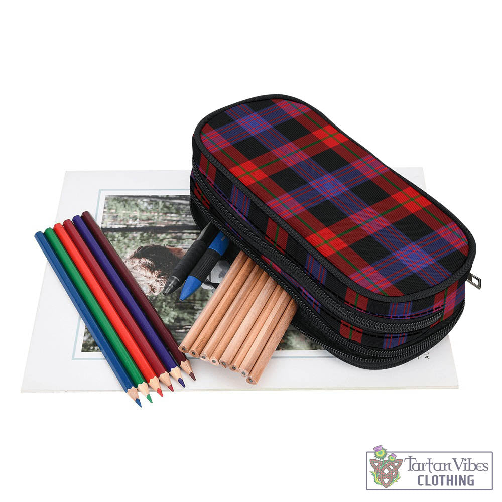 Tartan Vibes Clothing Broun Modern Tartan Pen and Pencil Case