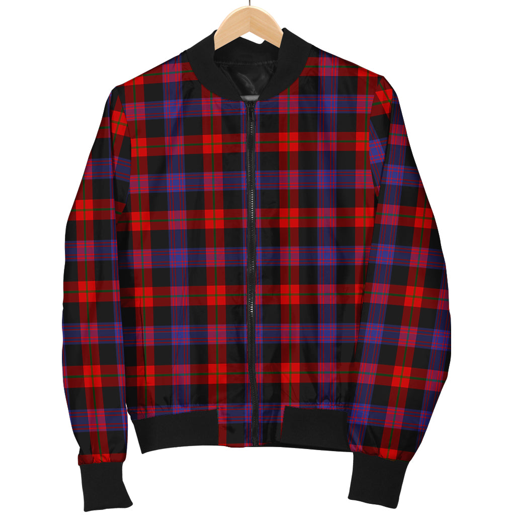 Broun Modern Tartan Bomber Jacket Unisex - Tartanvibesclothing