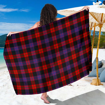 Broun Modern Tartan Sarong