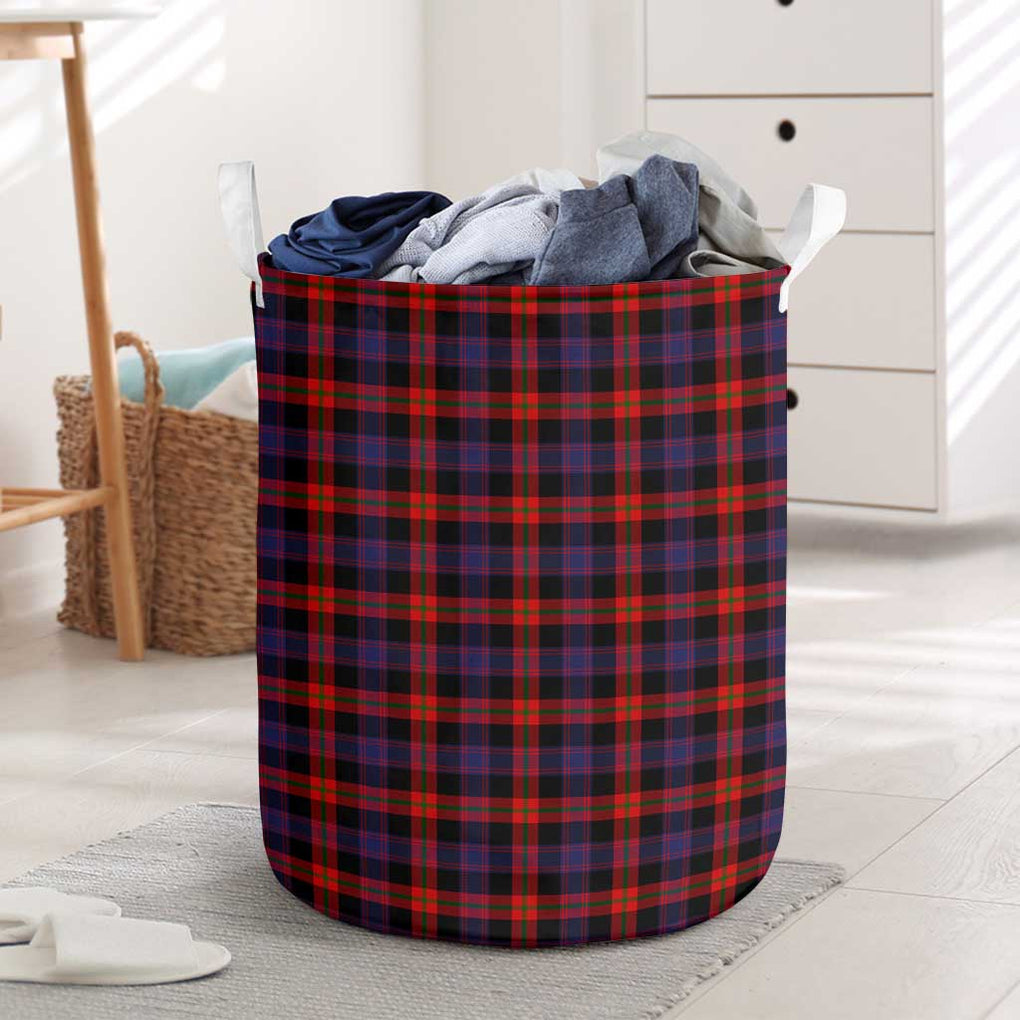 Broun Modern Tartan Laundry Basket One Size - Tartanvibesclothing Shop