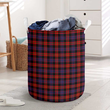 Broun Modern Tartan Laundry Basket