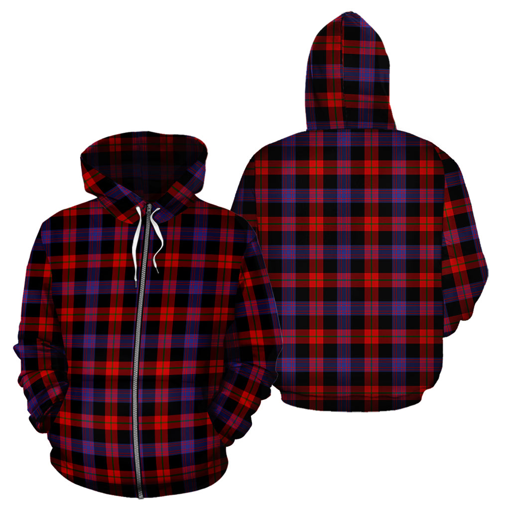 Broun Modern Tartan Hoodie - Tartan Vibes Clothing