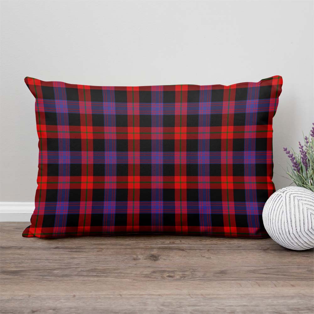 Broun Modern Tartan Pillow Cover Rectangle Pillow Cover - Tartanvibesclothing