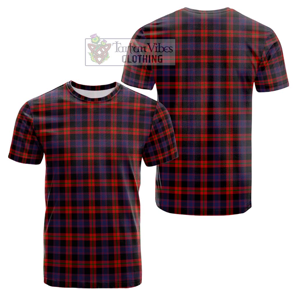 Broun Modern Tartan Cotton T-Shirt Kid's Shirt - Tartanvibesclothing Shop