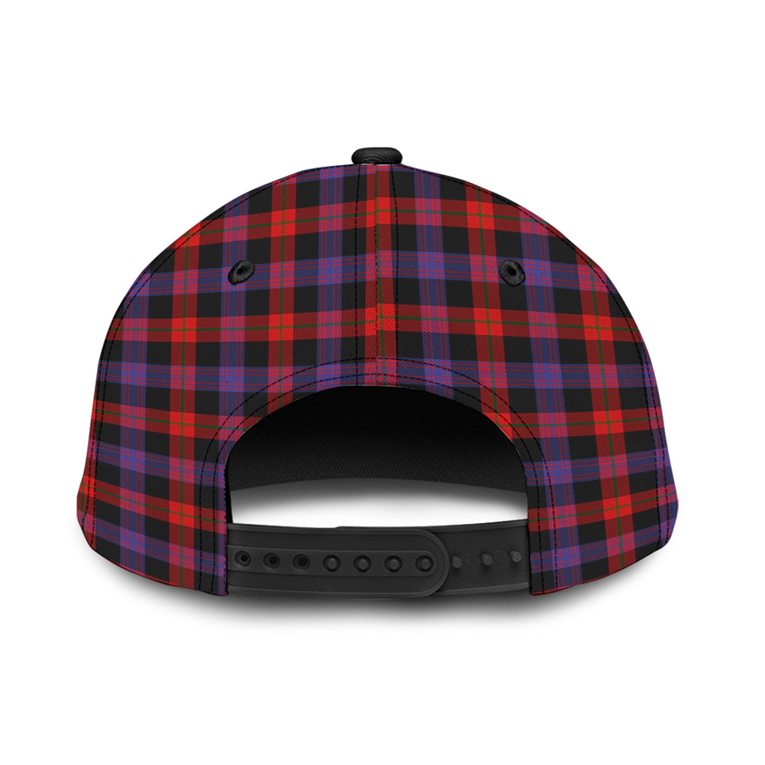 Broun Modern Tartan Classic Cap with Family Crest - Tartan Vibes Clothing