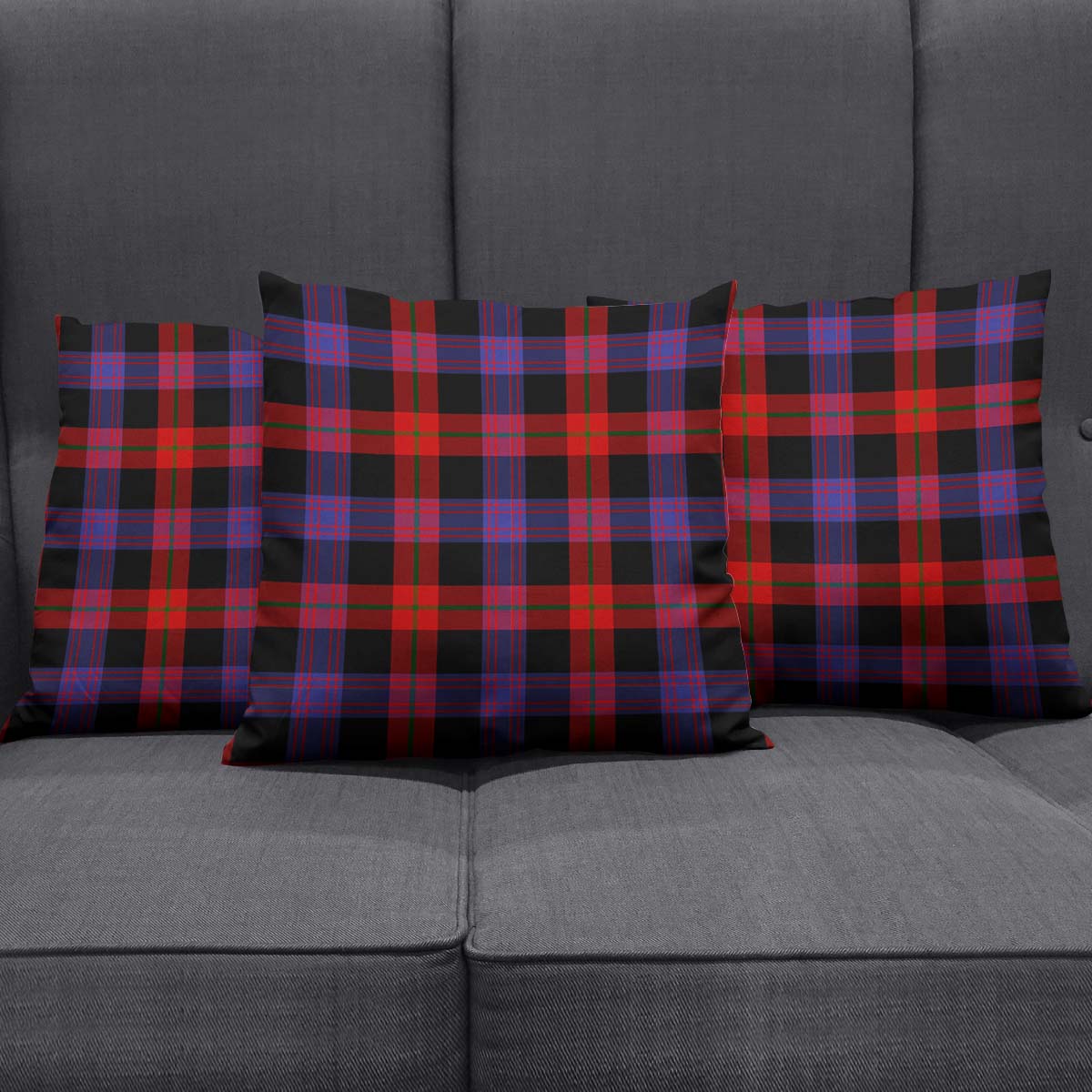 Broun Modern Tartan Pillow Cover - Tartanvibesclothing