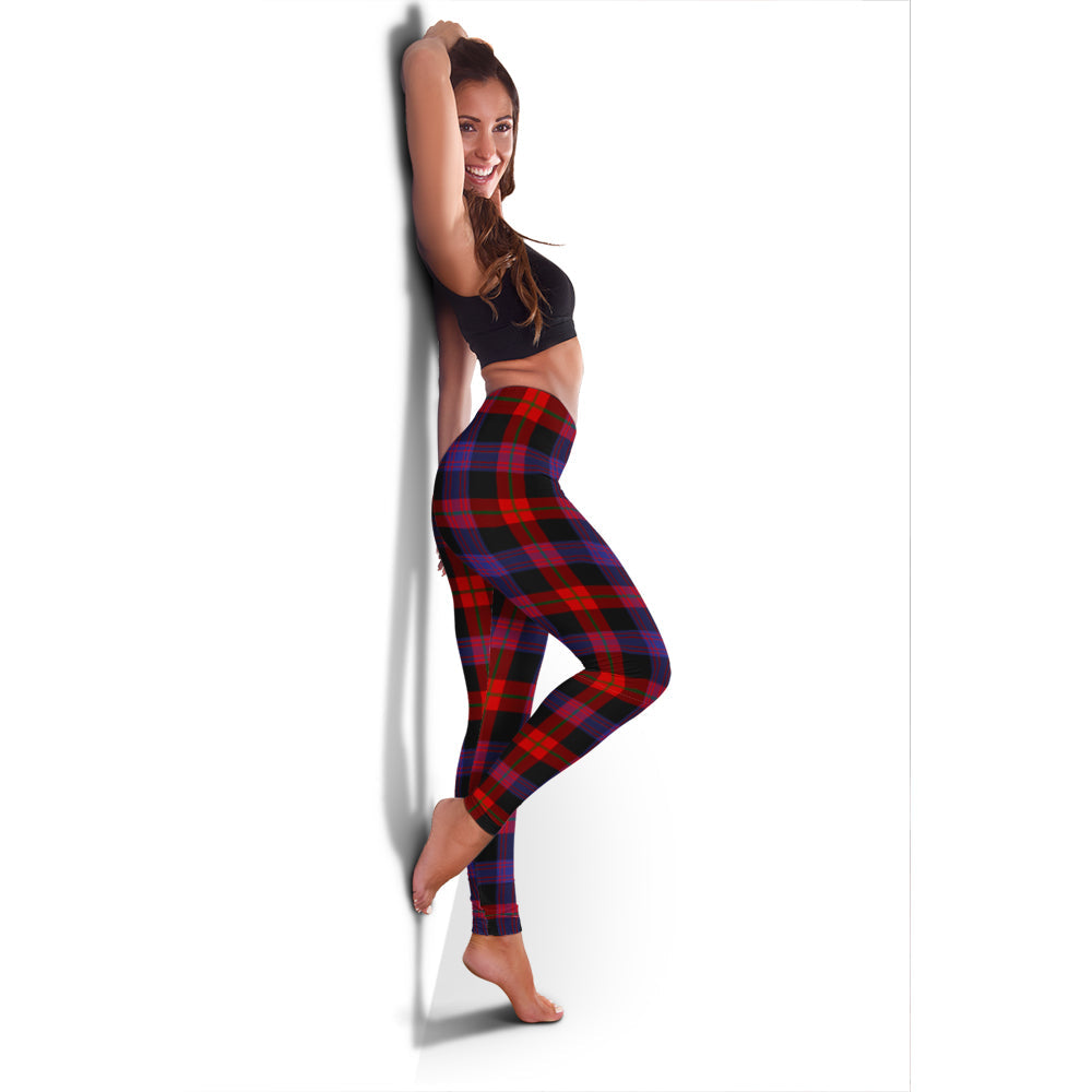 Broun Modern Tartan Womens Leggings - Tartanvibesclothing