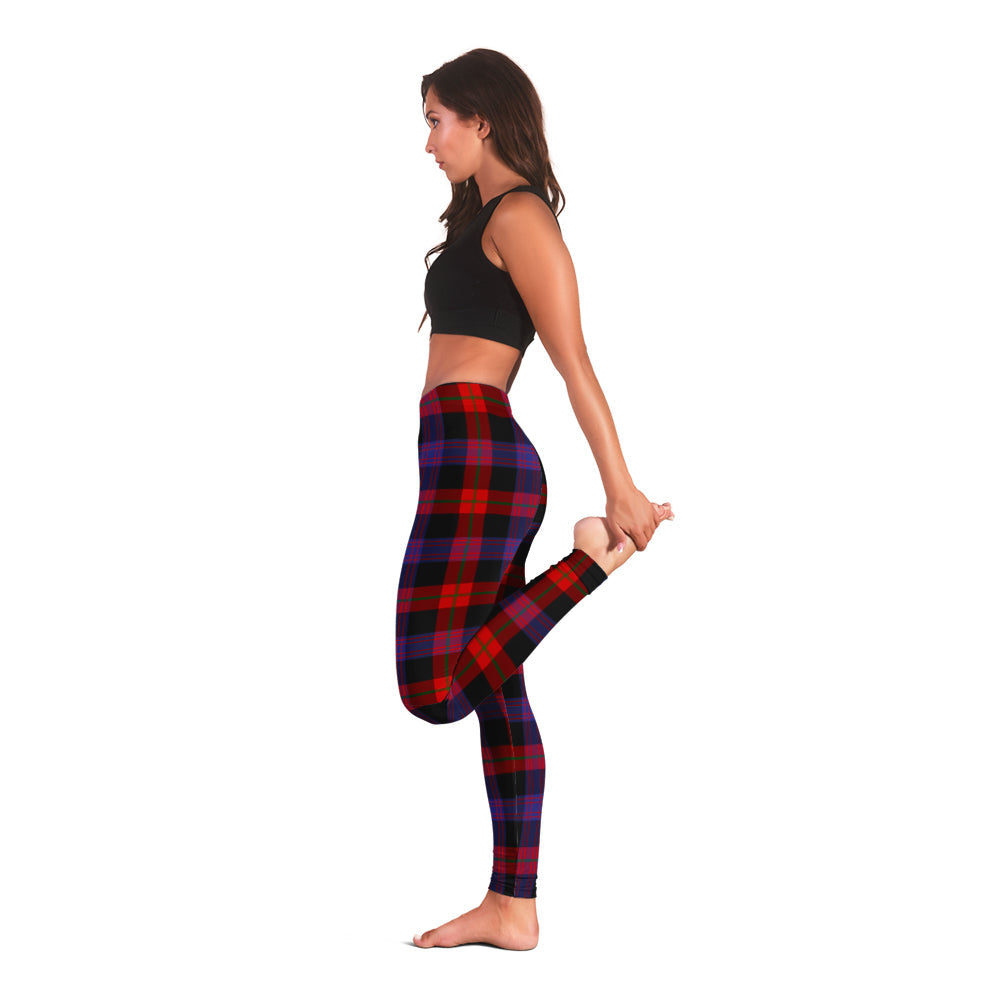 Broun Modern Tartan Womens Leggings - Tartanvibesclothing