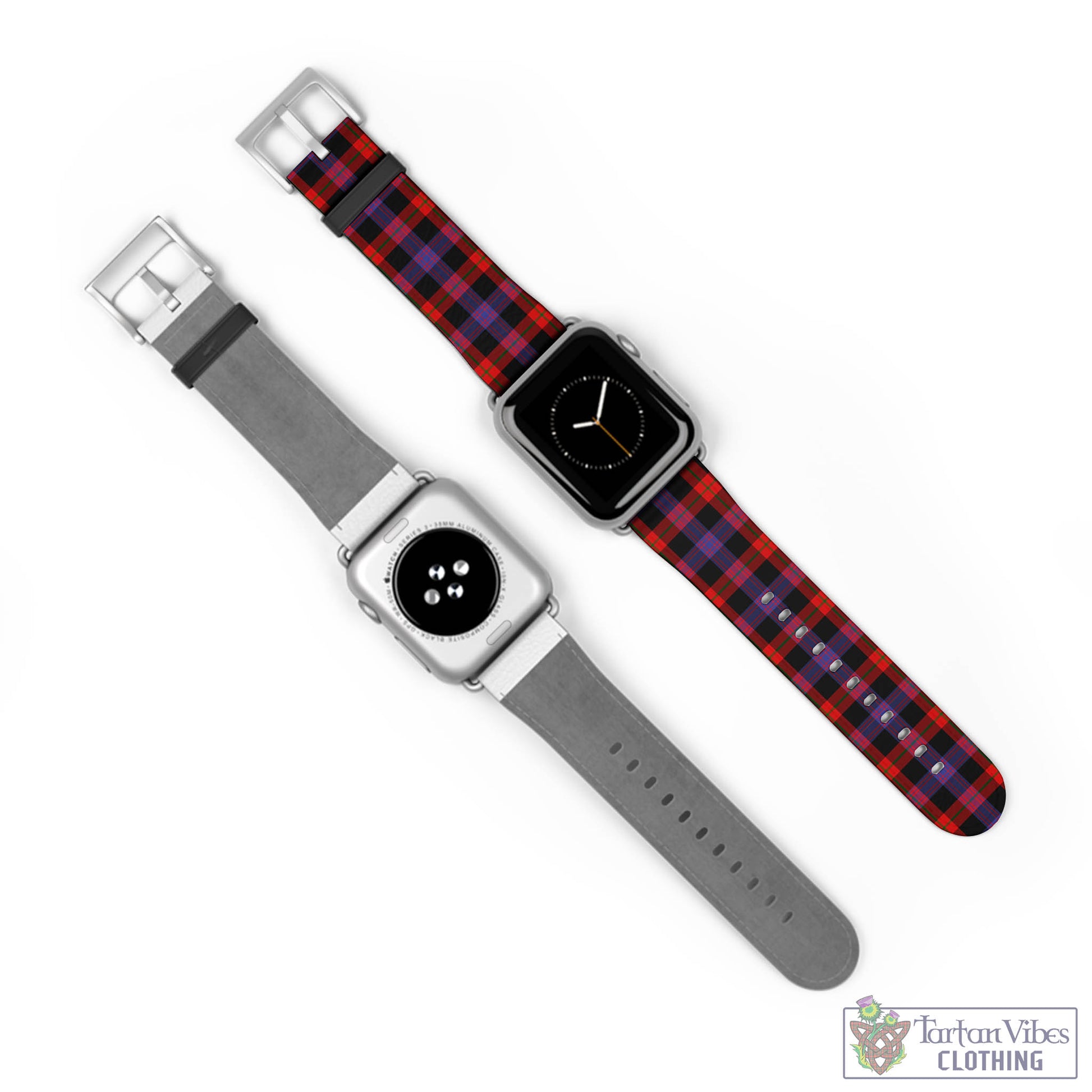 Tartan Vibes Clothing Broun Modern Tartan Watch Band