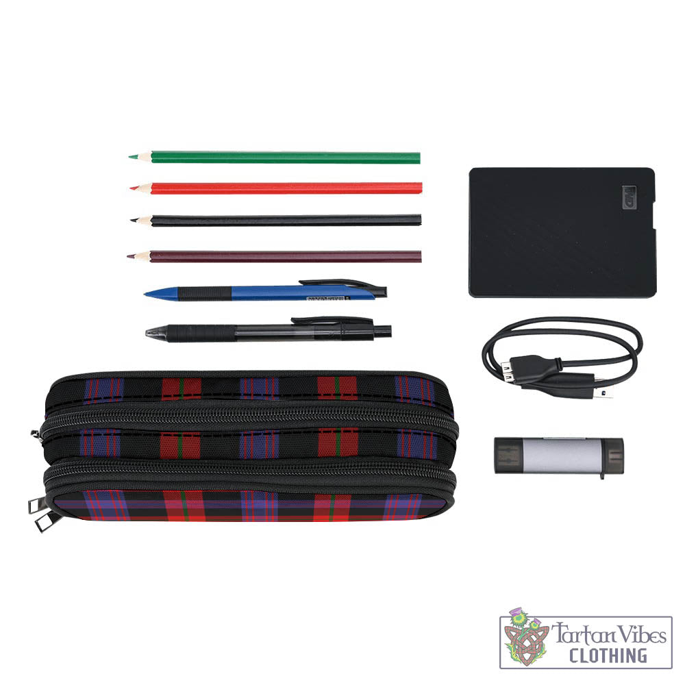 Tartan Vibes Clothing Broun Modern Tartan Pen and Pencil Case