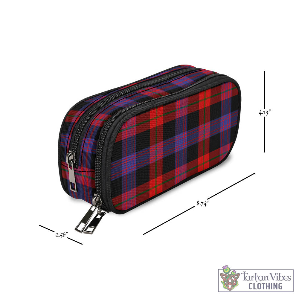 Tartan Vibes Clothing Broun Modern Tartan Pen and Pencil Case