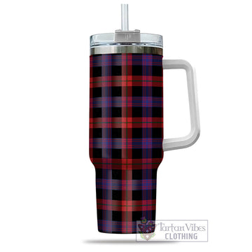 Brown (Broun) Tartan Tumbler with Handle - Tartan Vibes Clothing