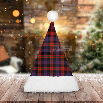 Brown (Broun) Tartan Christmas Santa Hats - Tartan Vibes Clothing