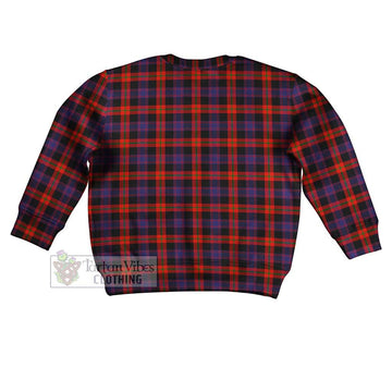 Brown (Broun) Tartan Kid Ugly Sweater - Tartan Vibes Clothing