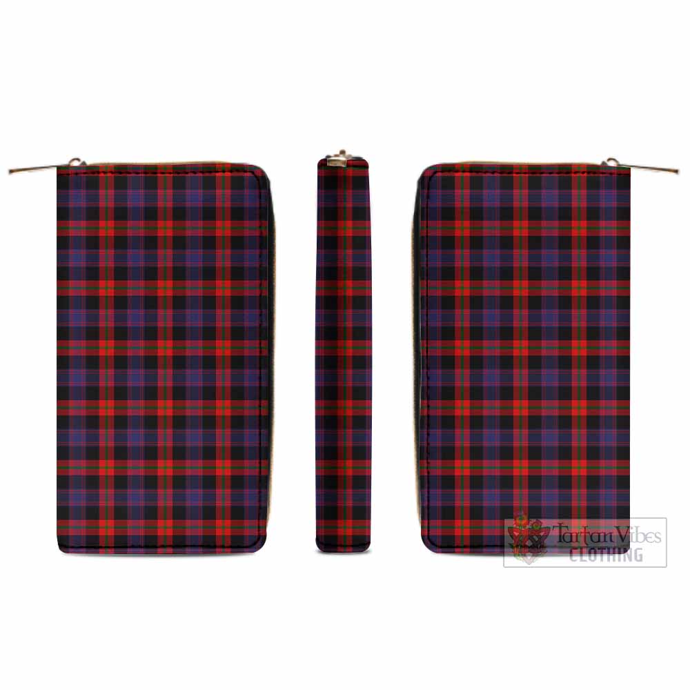 Brown (Broun) Tartan Women's Leather Wallet - Tartan Vibes Clothing