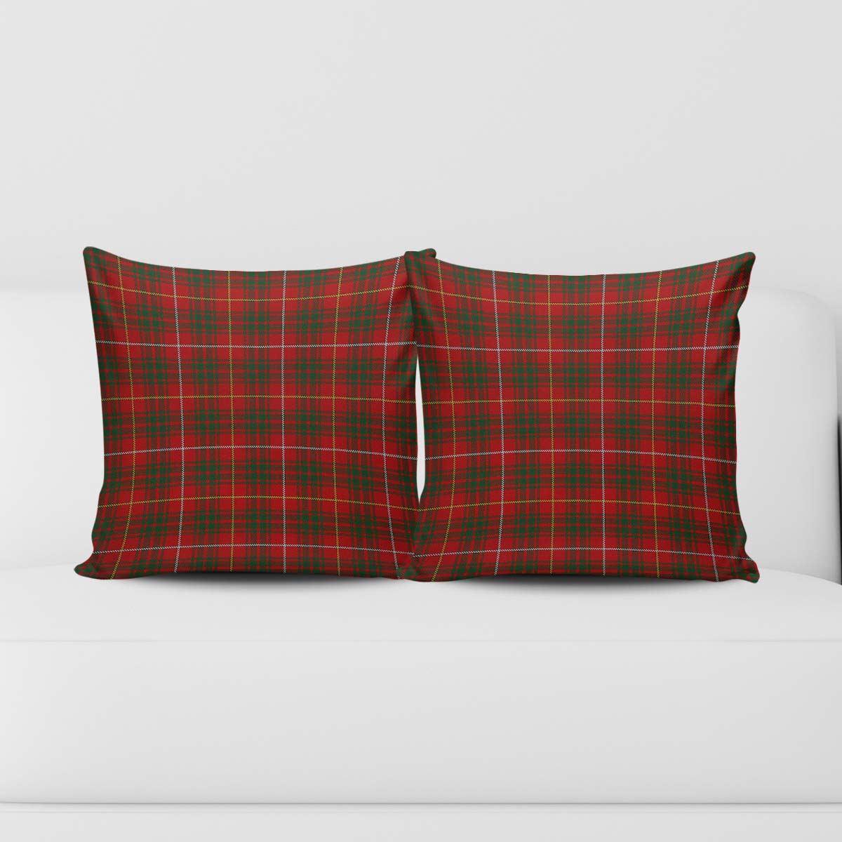 Bruce Tartan Pillow Cover Square Pillow Cover - Tartanvibesclothing