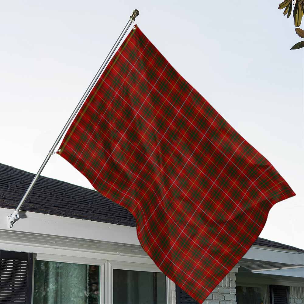 Tartan Vibes Clothing Bruce Tartan House Flag