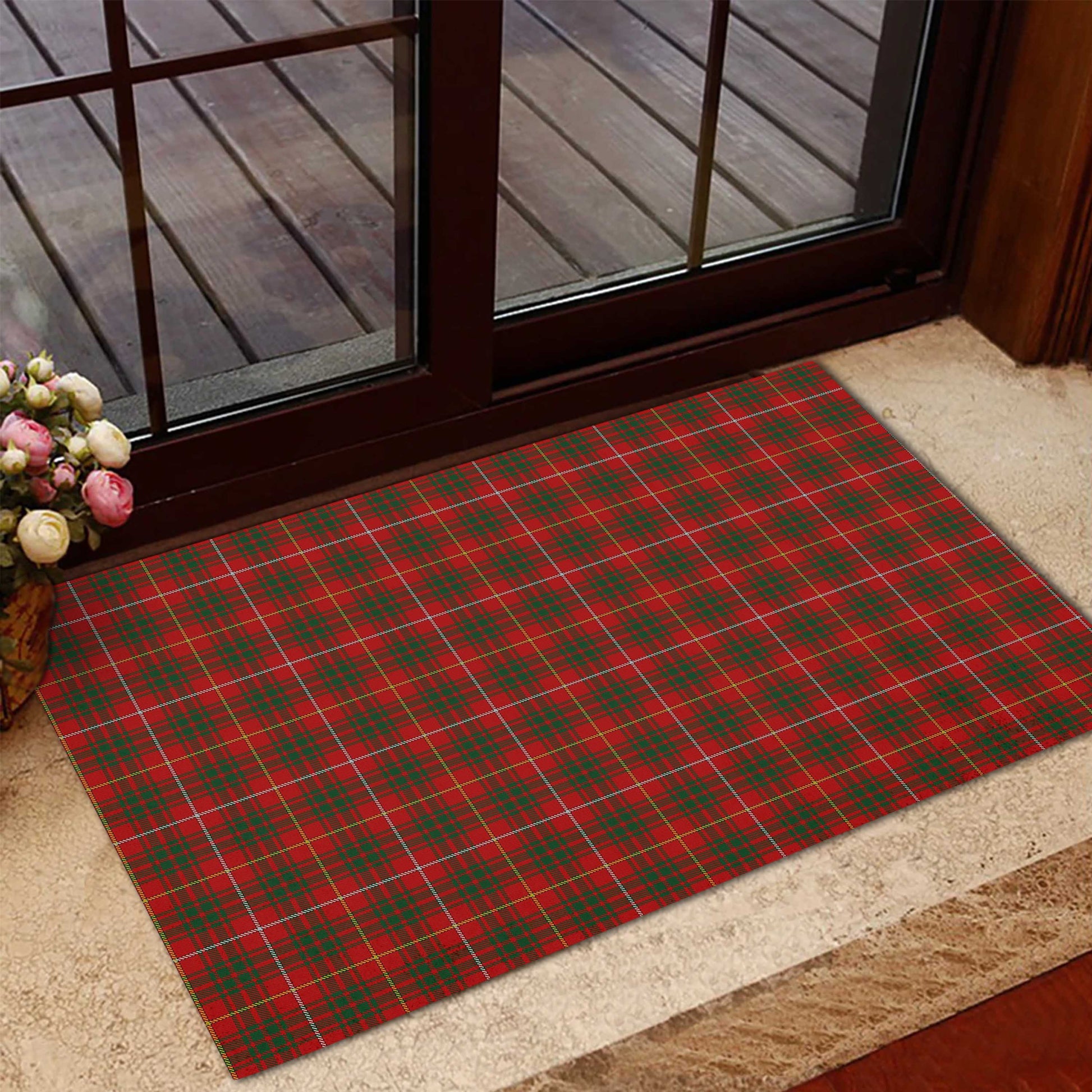 Bruce Tartan Door Mat - Tartanvibesclothing