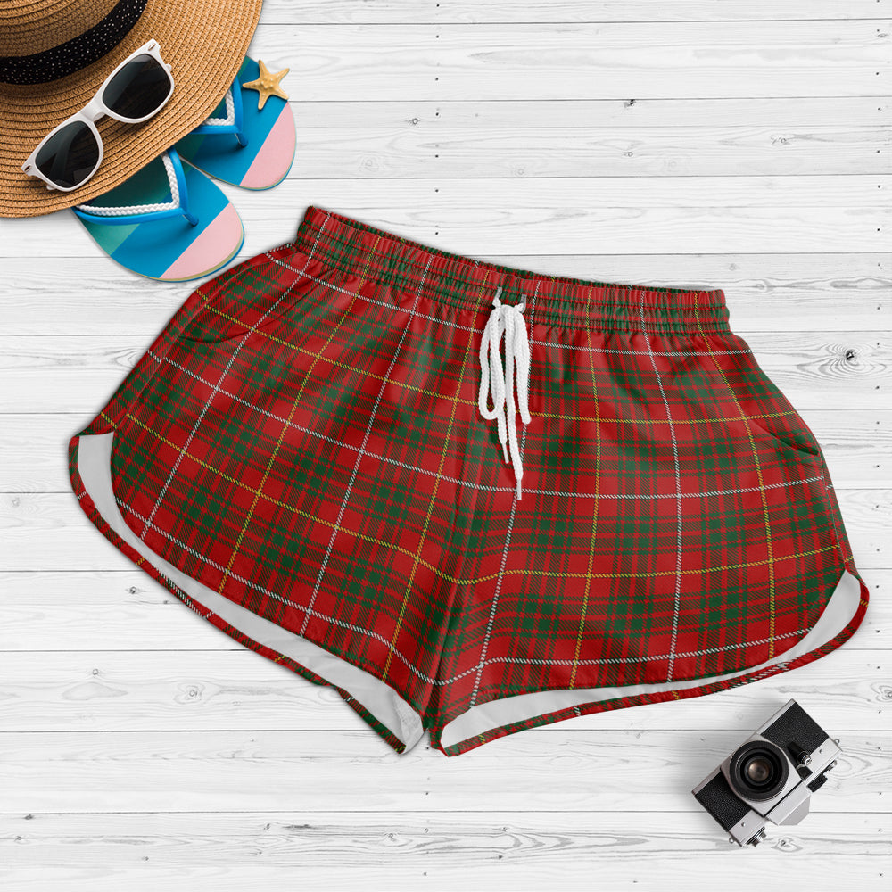 Bruce Tartan Womens Shorts 4XL - Tartan Vibes Clothing