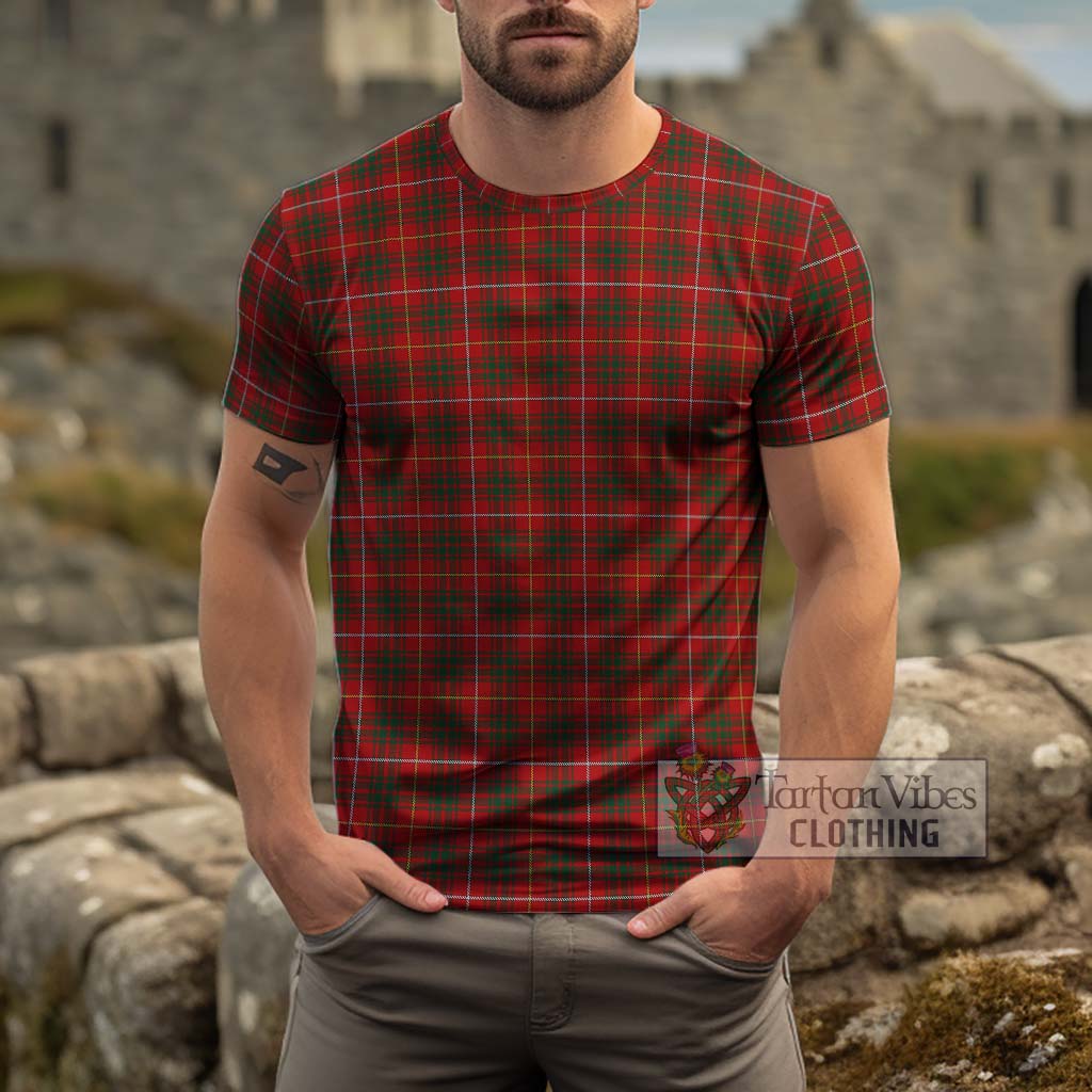 Bruce Tartan Cotton T-Shirt Men's Shirt - Tartanvibesclothing Shop