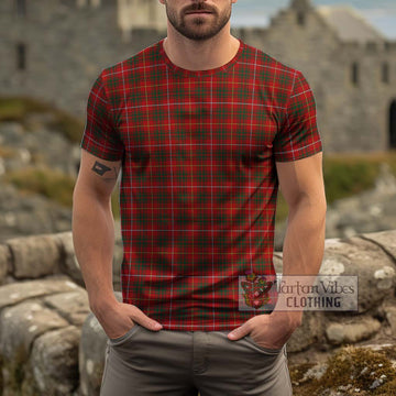 Bruce Tartan Cotton T-Shirt